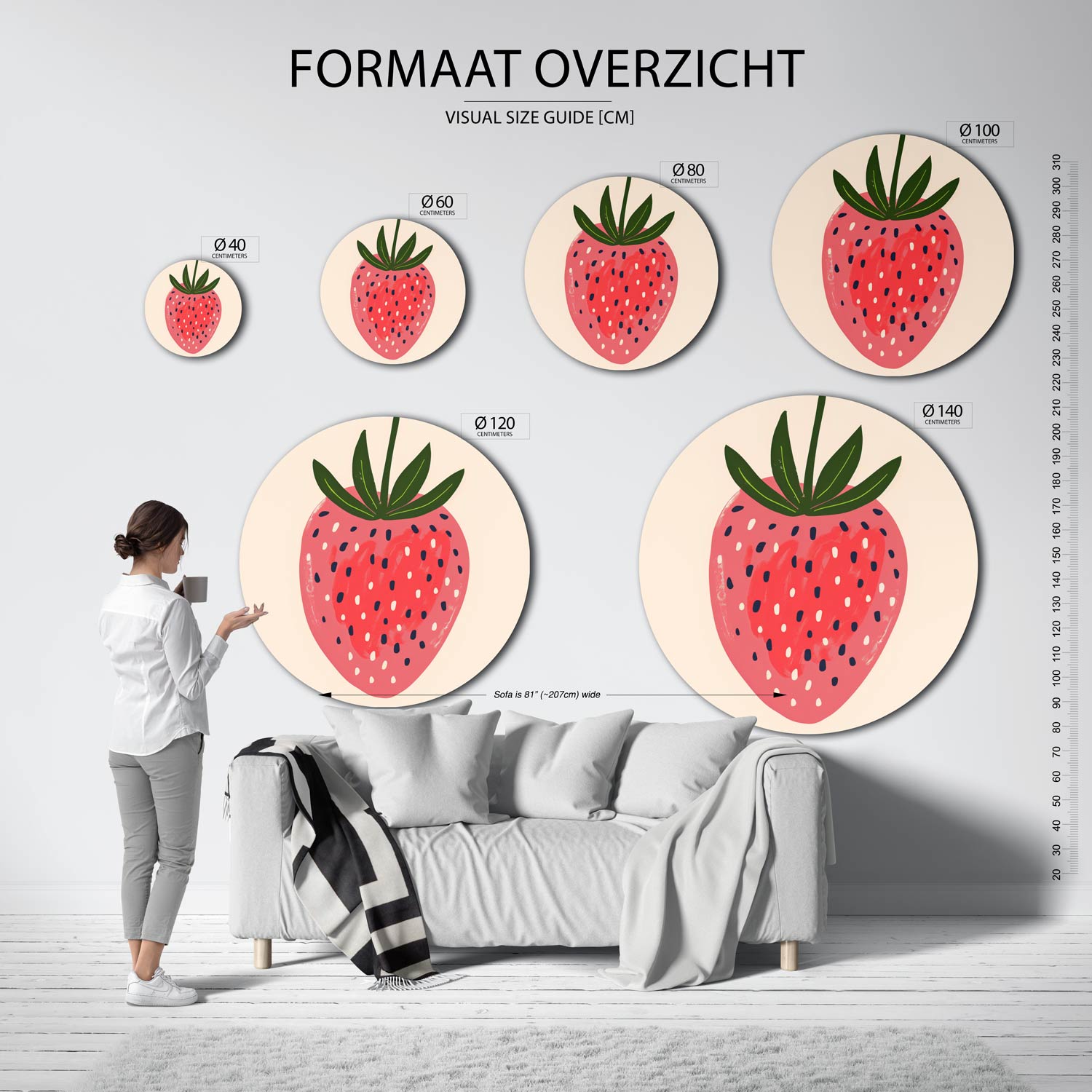 Aardbei Muurcirkel