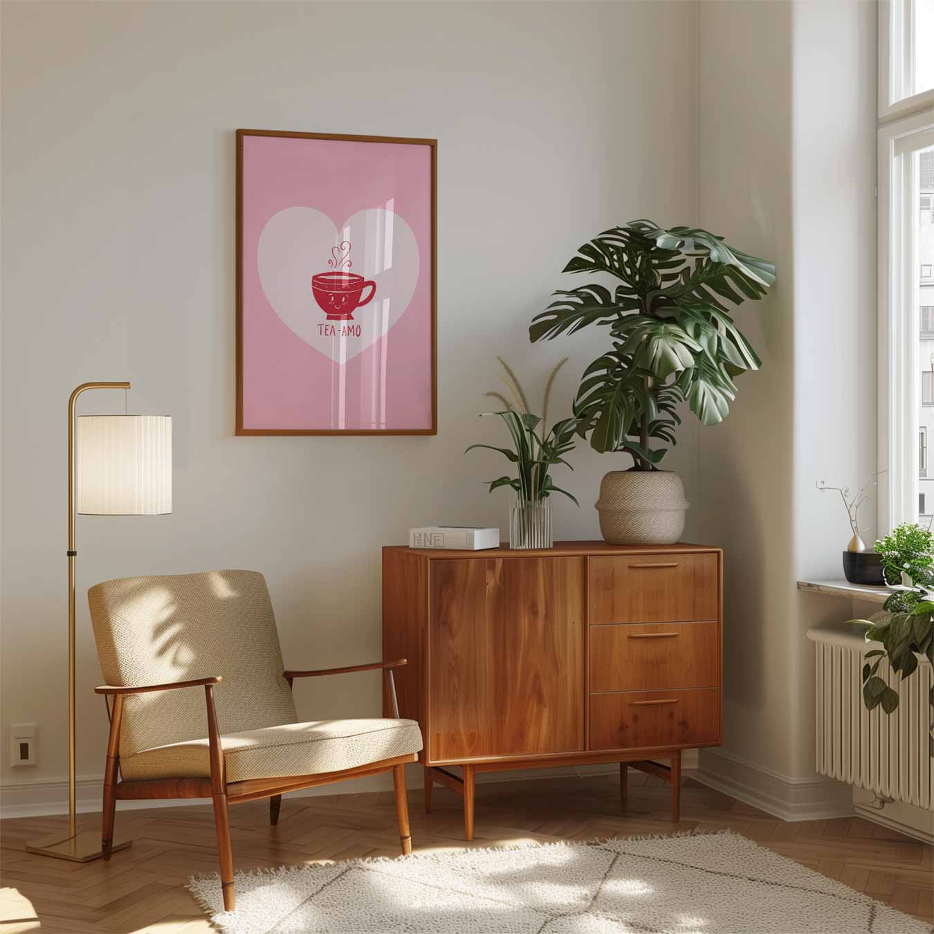 Tea-Amo Poster-WallArtistic