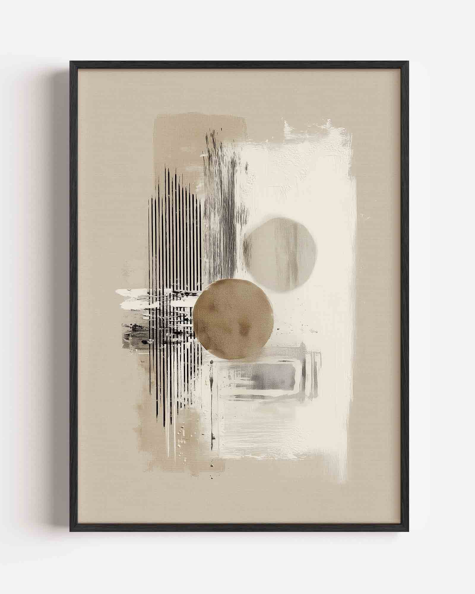 Abstracte vormen Poster