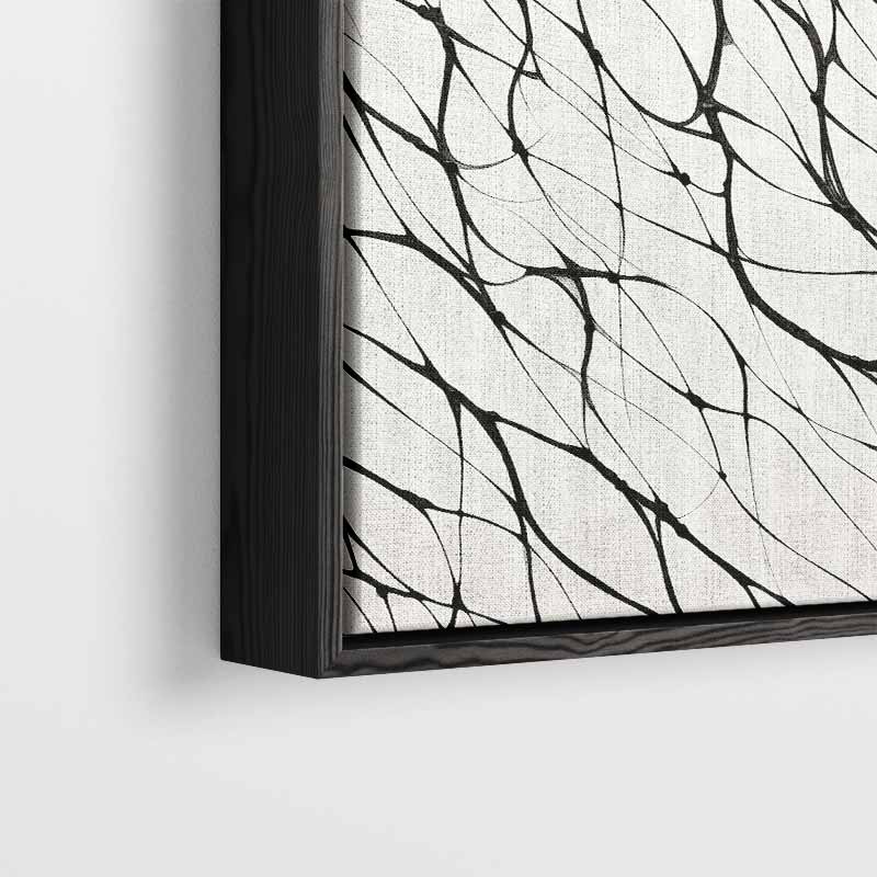 Dansende Lijnen Kunstwerk-canvas-dibond-plexiglas-wanddecoratie-WallArtistic