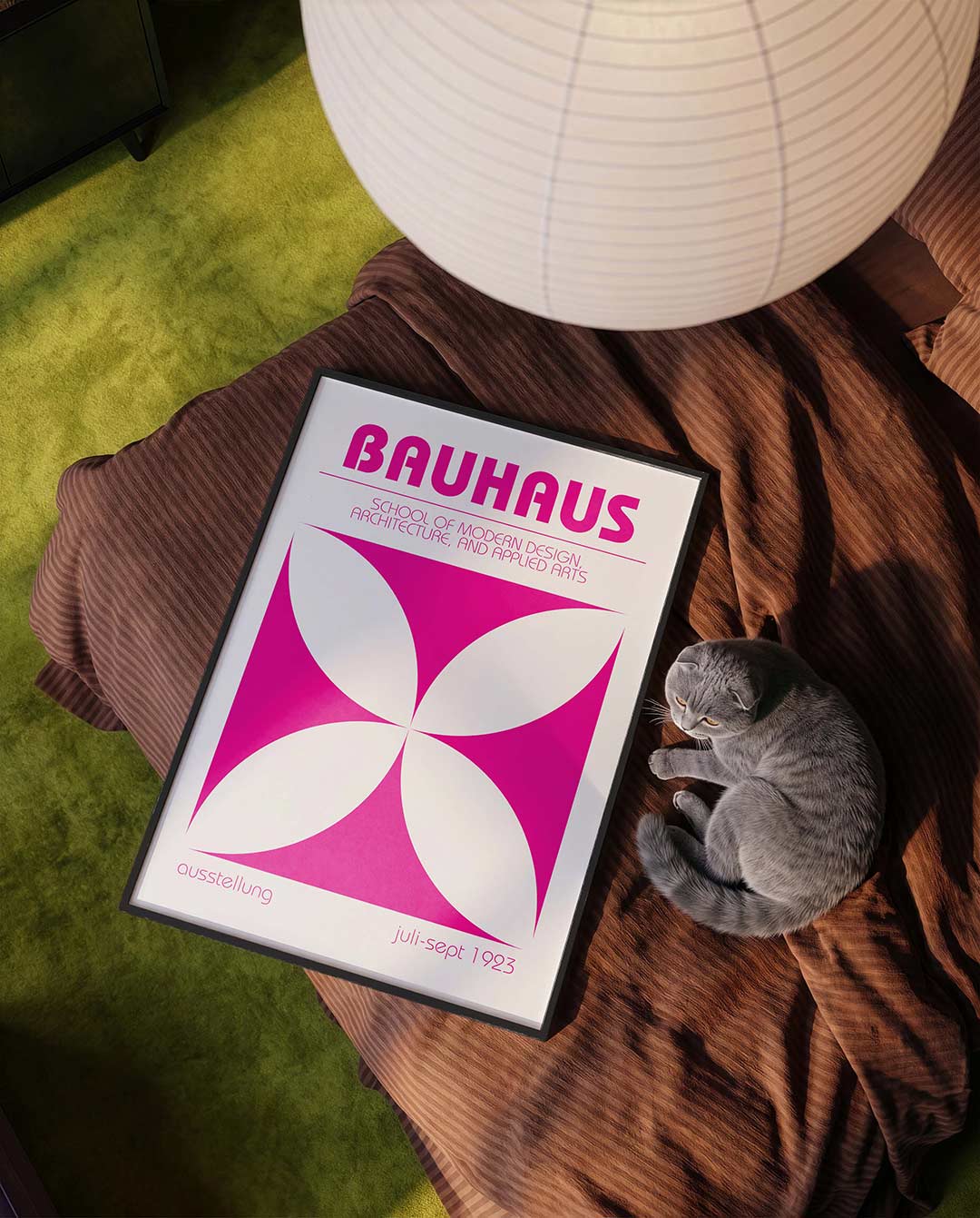 Vormen en kleurvlakken Poster