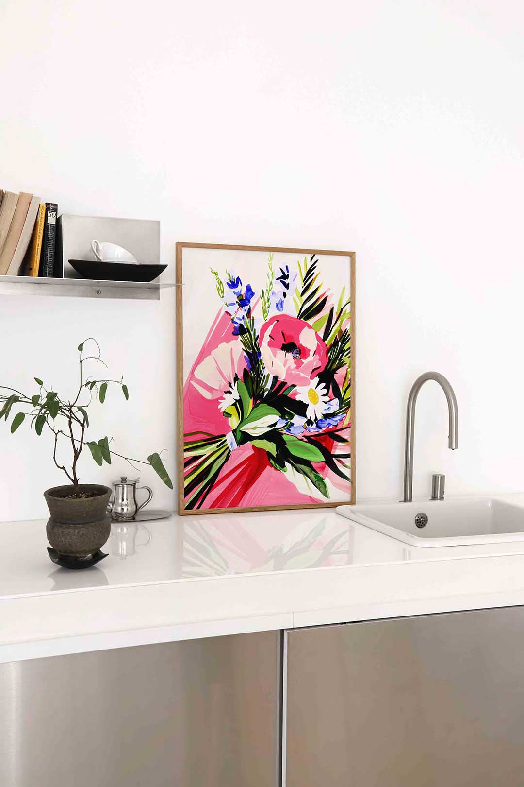 Bloemenboeket Poster