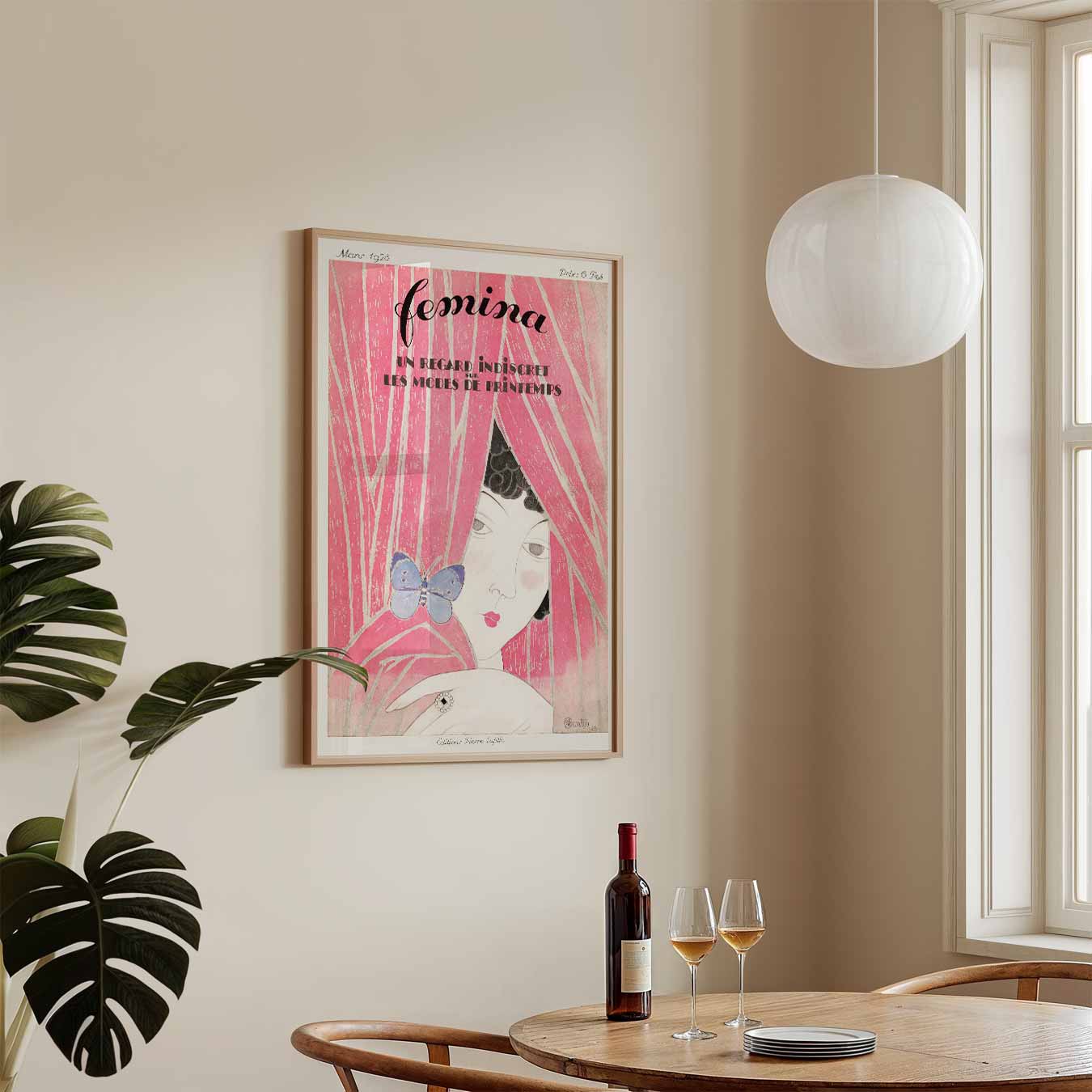 Femina Retro Poster-WallArtistic