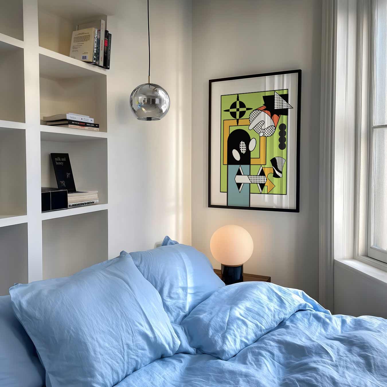 Moderne Geometrische Kunstposter-WallArtistic