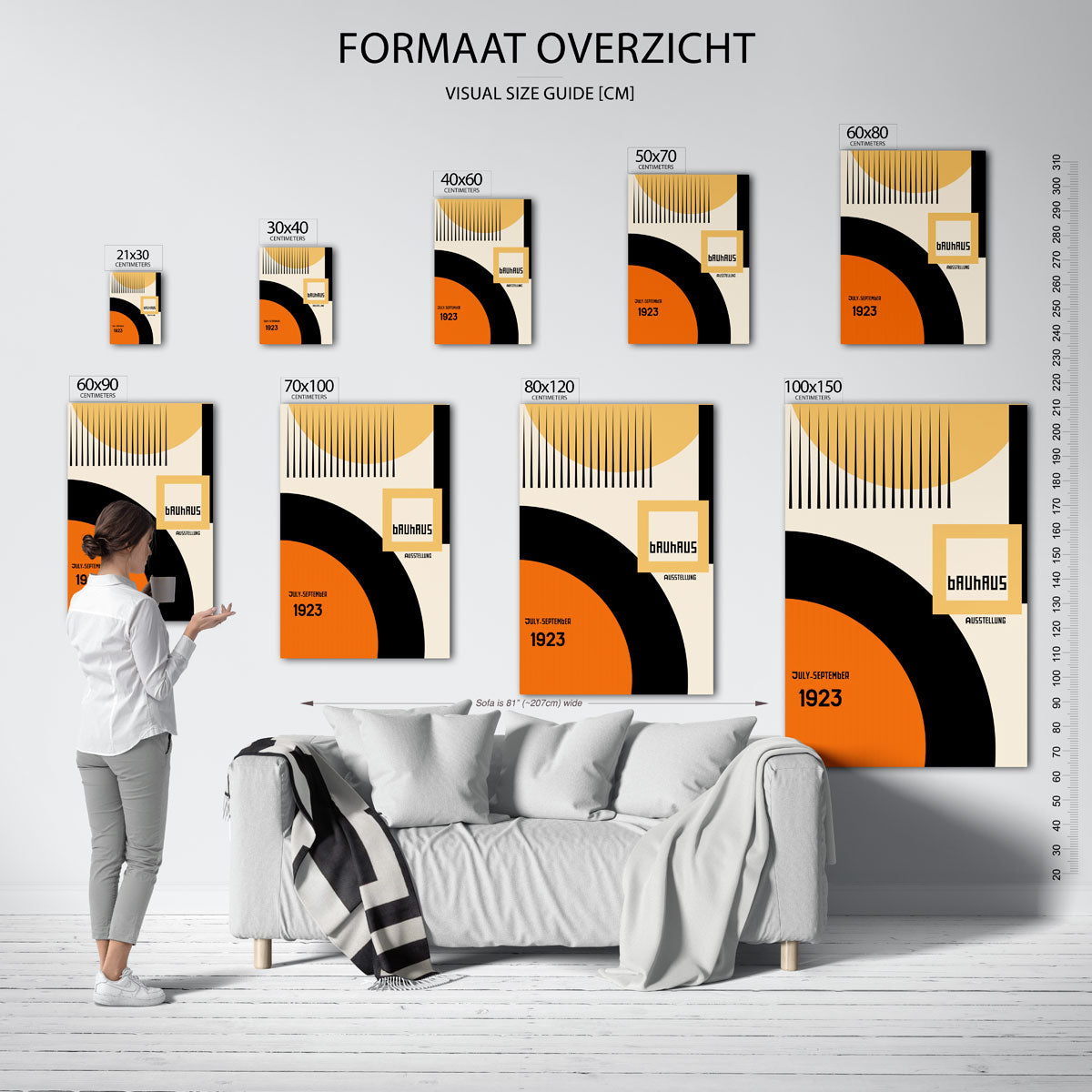 Vorm en balans Poster
