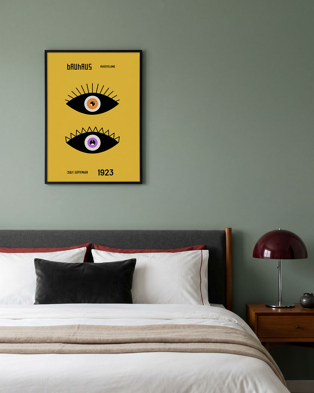 Oogvormen en kleur Poster