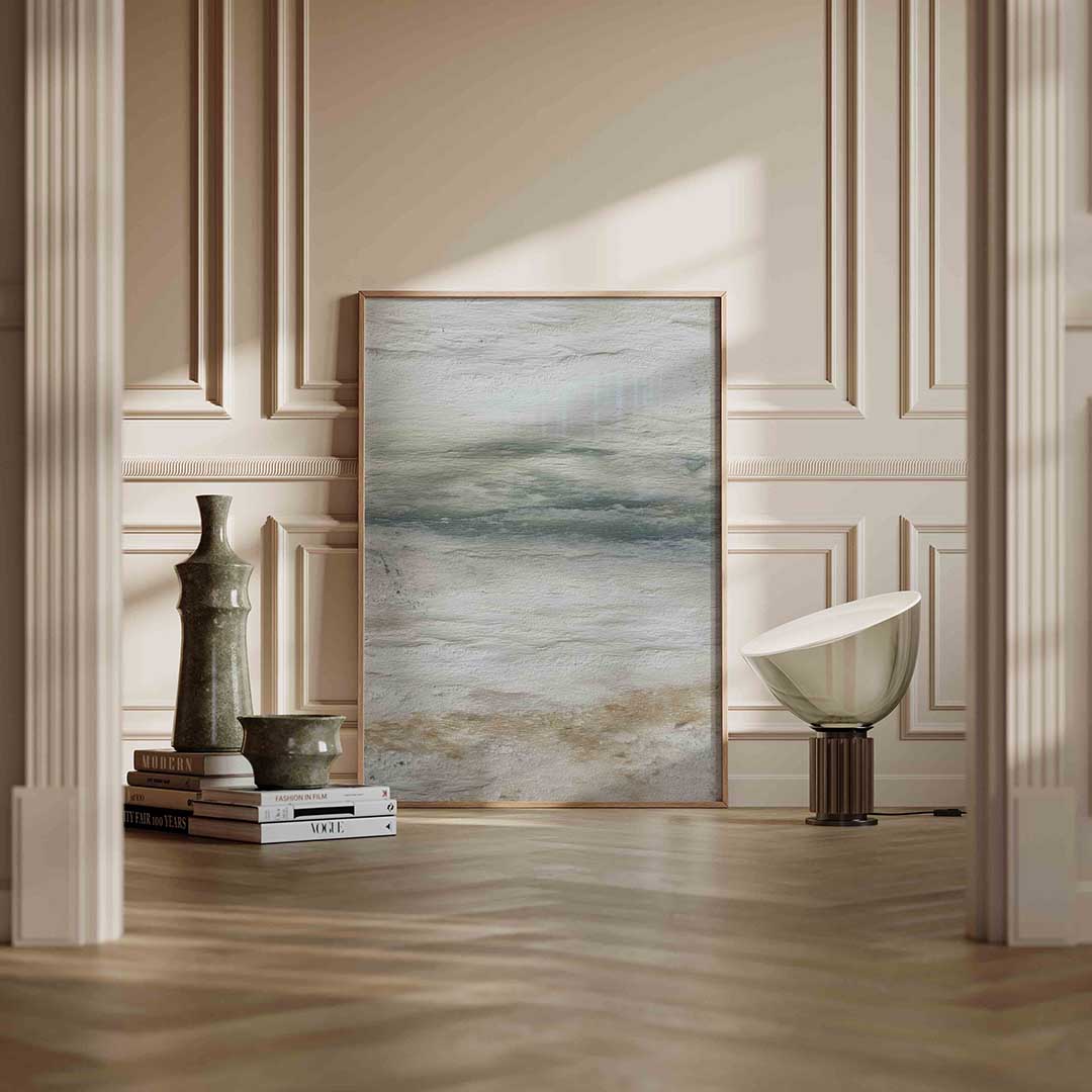 Abstracte landschapsweergave Poster