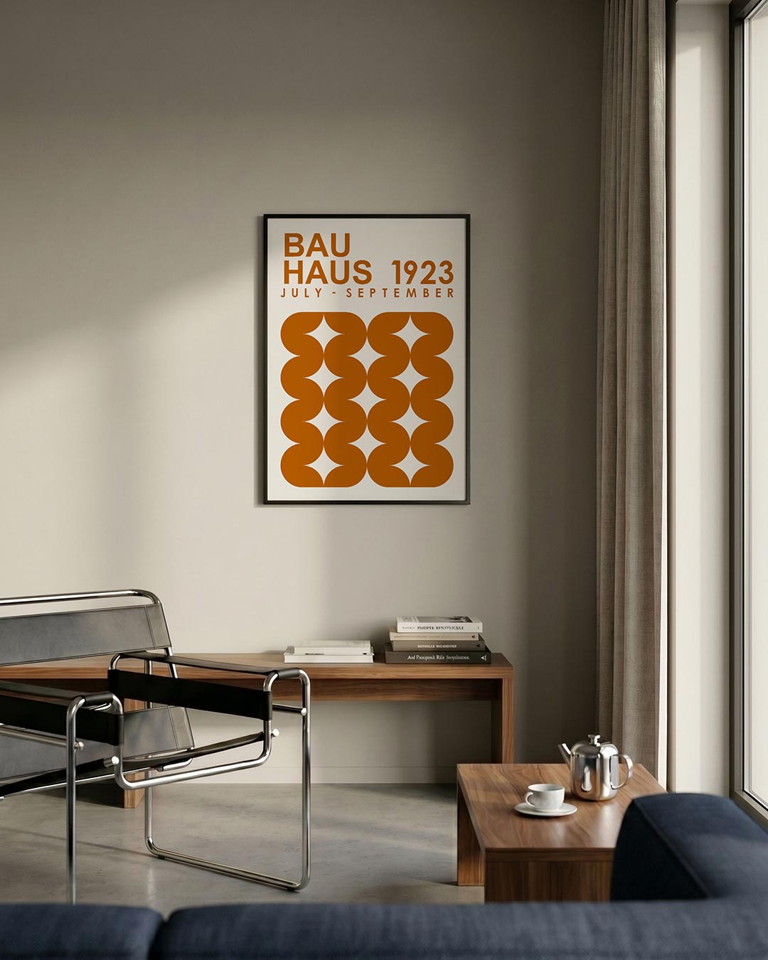 Vormritme en kleur Poster