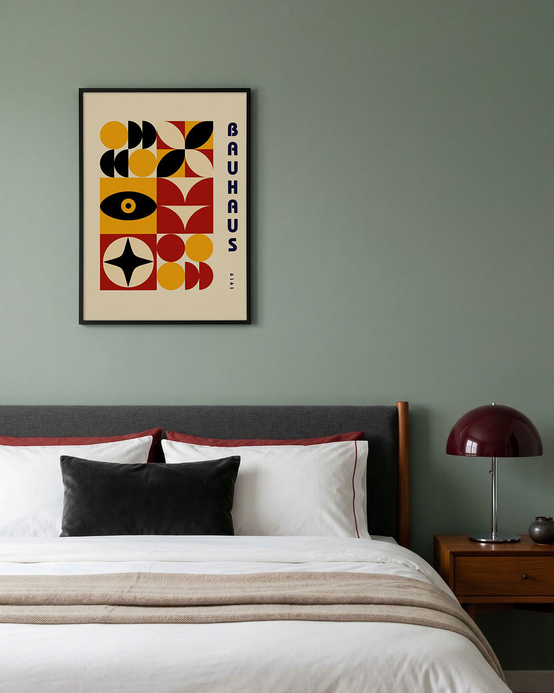 Vorm en kleurvlakken Poster