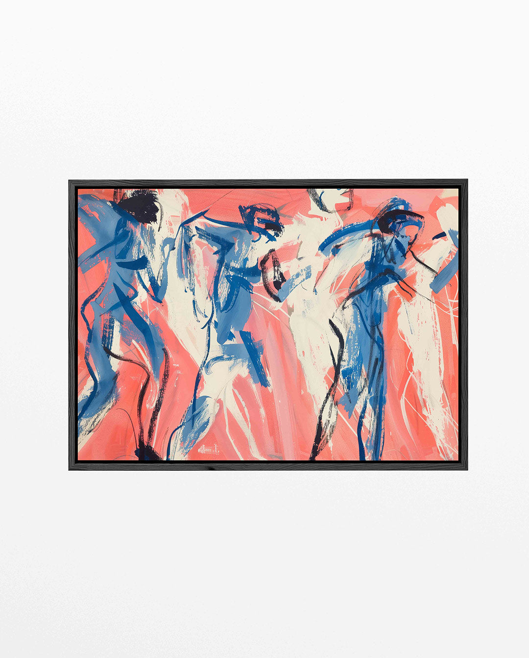 Dynamische figuren Kunstwerk