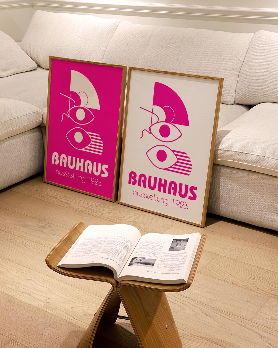 Vormen en ogen Posterset