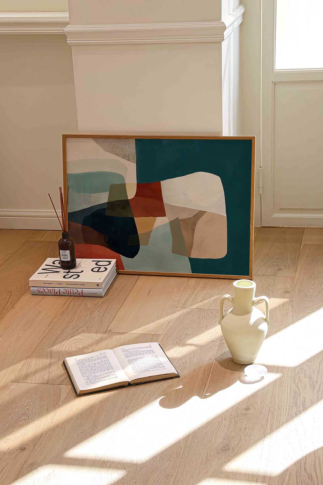 Abstracte vormen Poster
