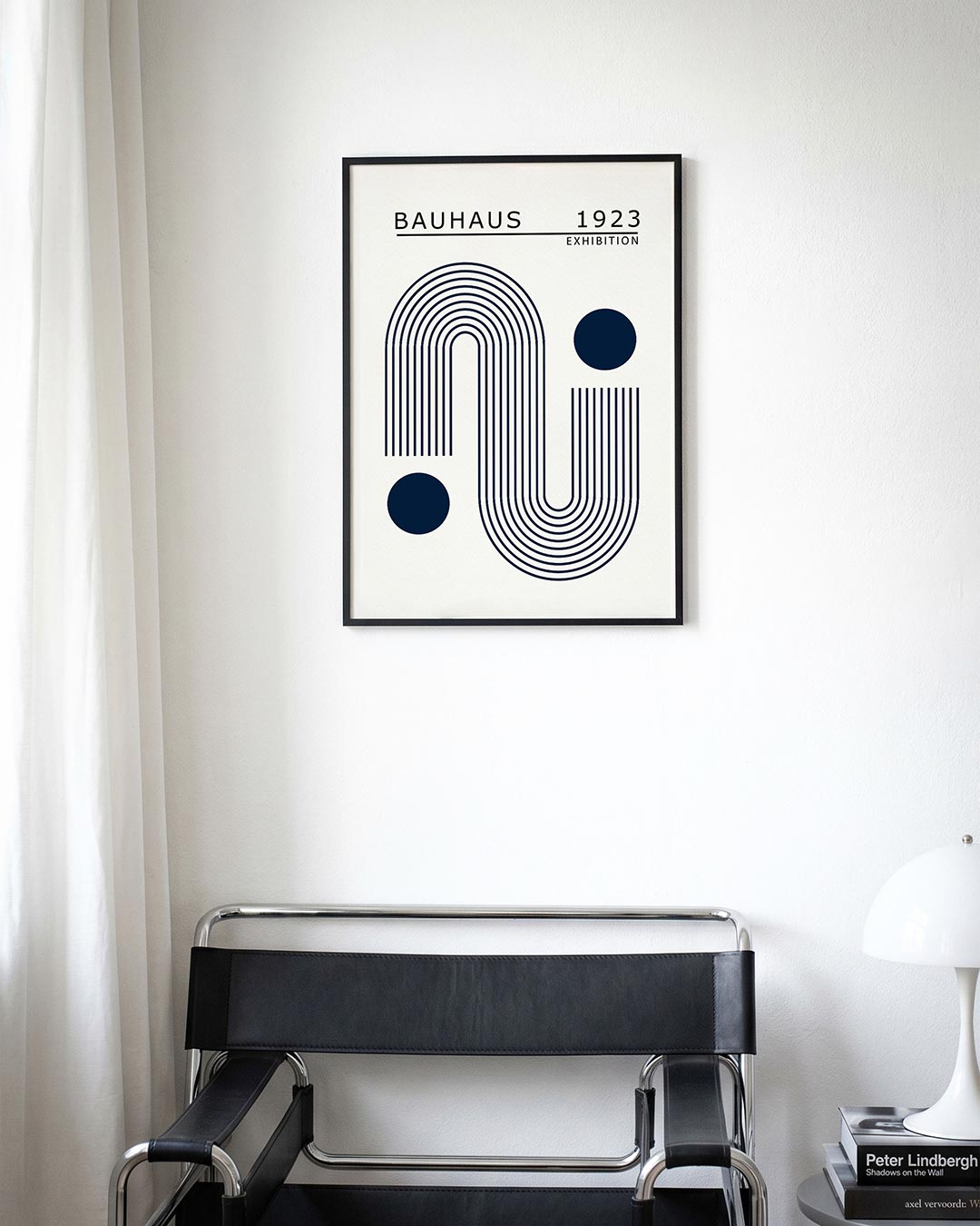 Lijnen en cirkels Poster
