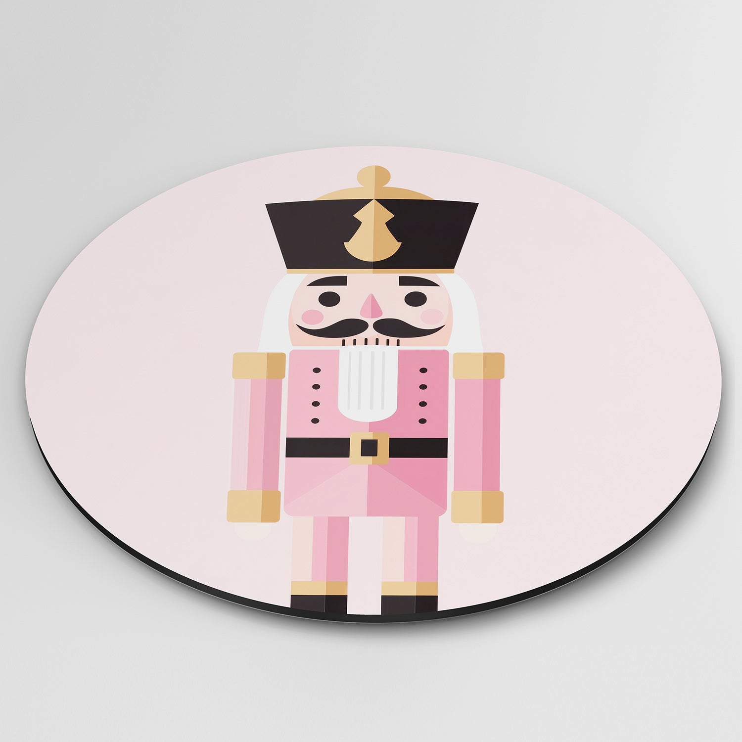 Roze notenkraker Muurcirkel