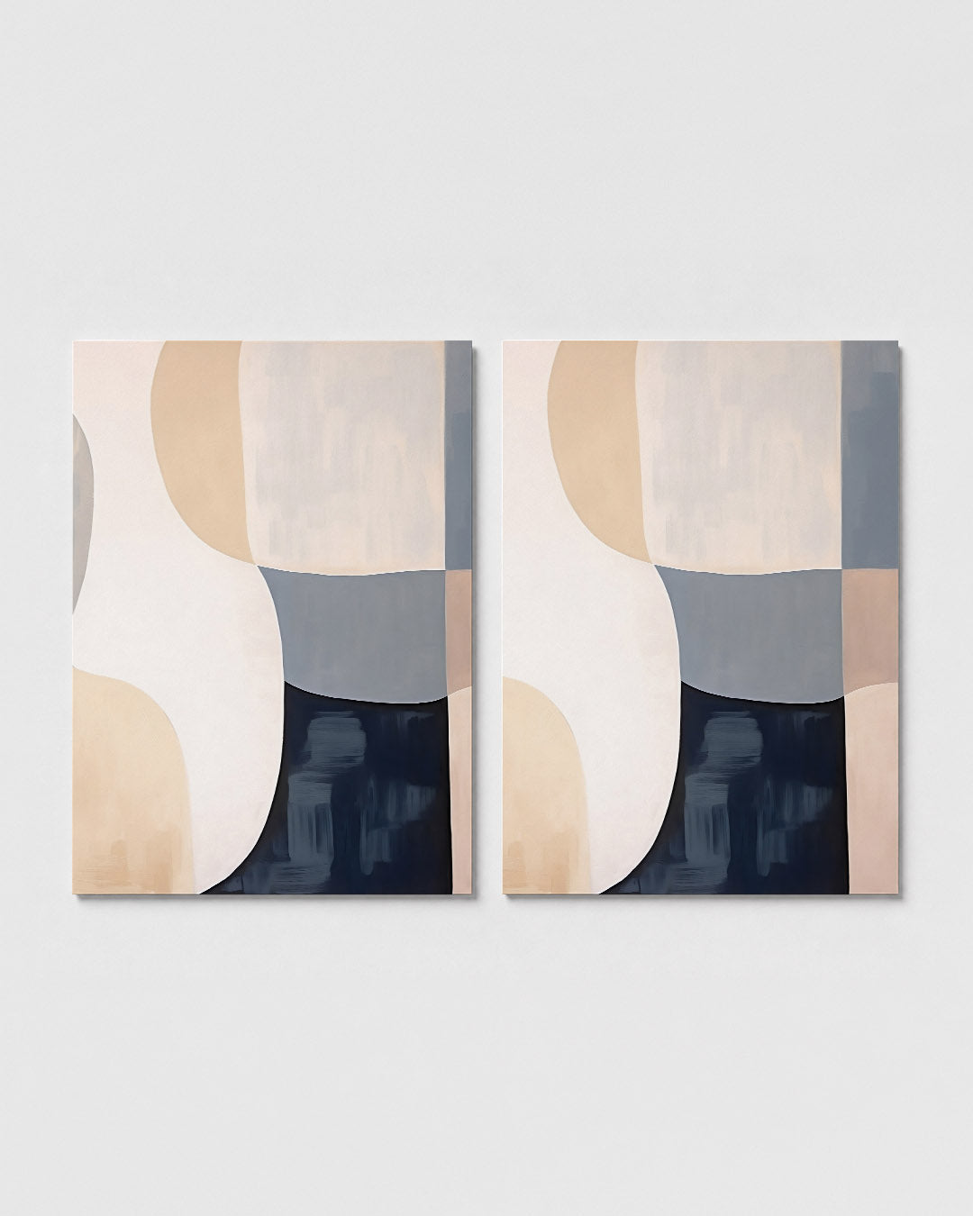 Zachte kleurvlakken Posterset