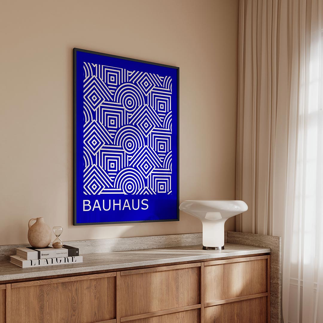 Lijnen en patronen Poster