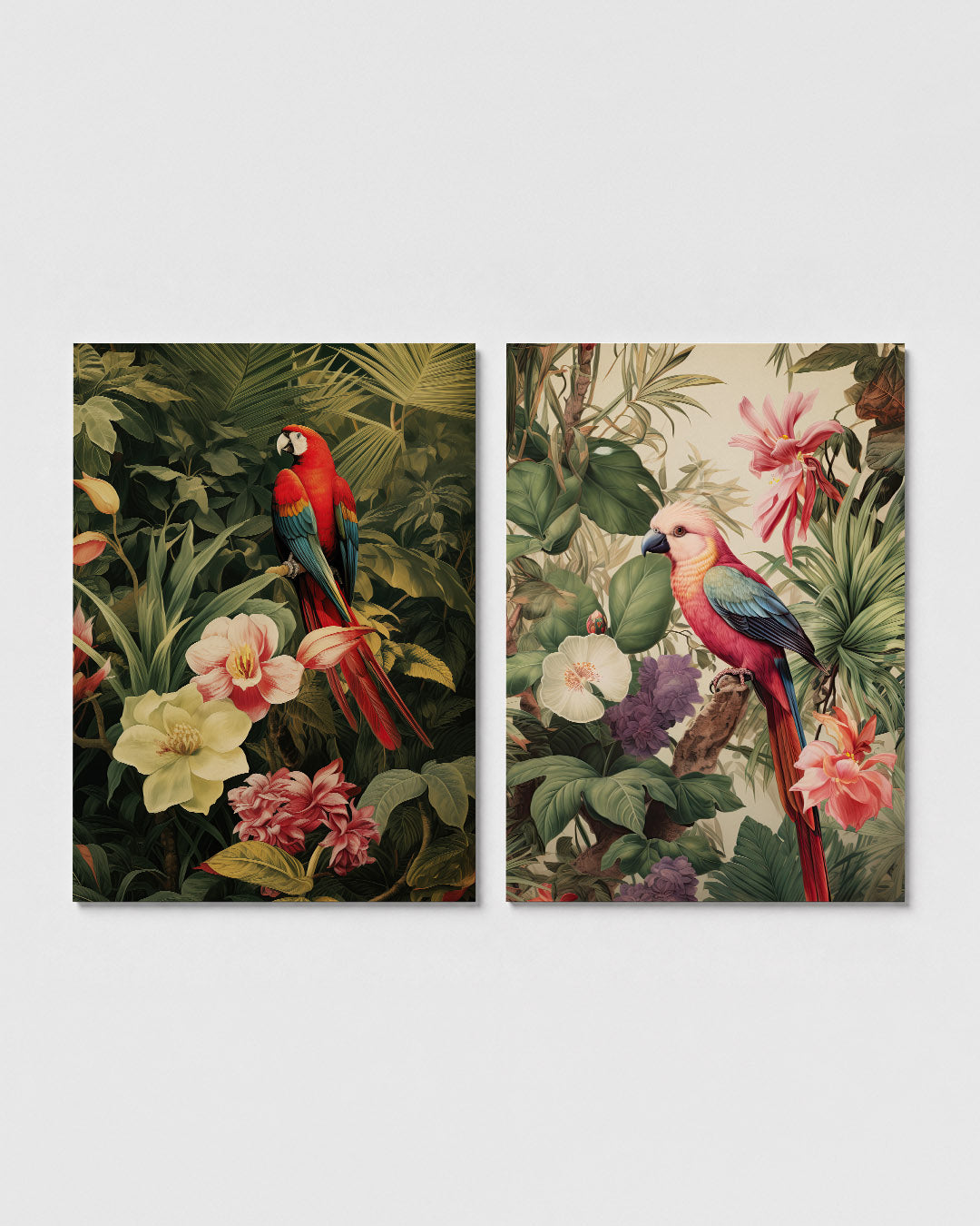 Exotische flora en fauna Posterset