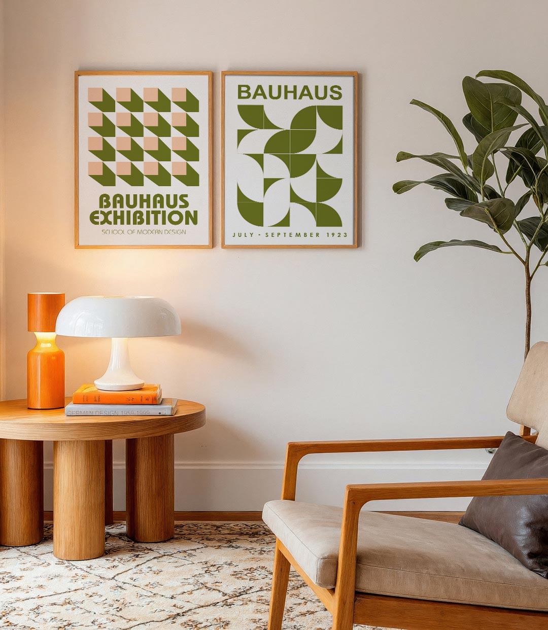 Vorm en schaduw Posterset