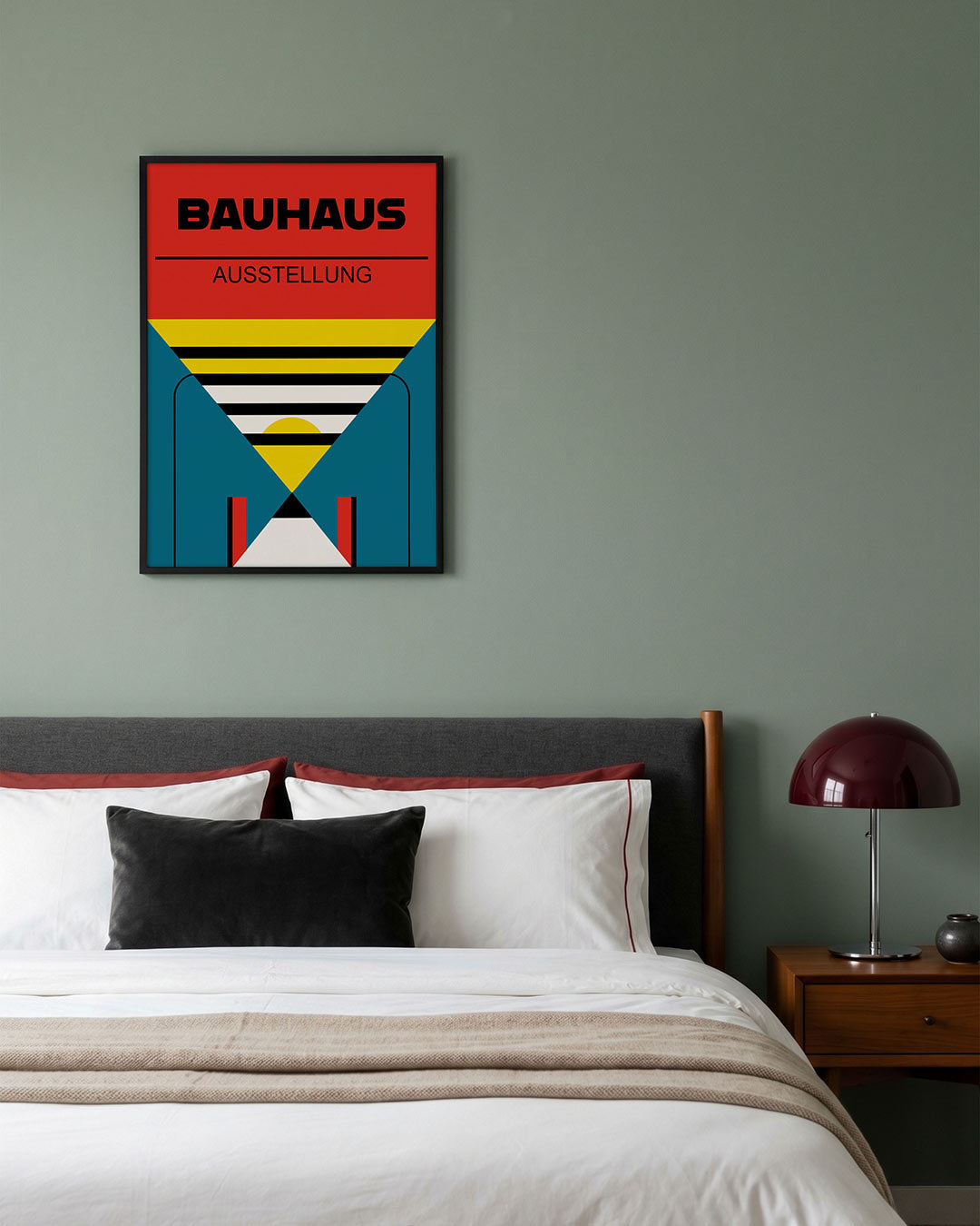 Kleur en lijnenspel Poster