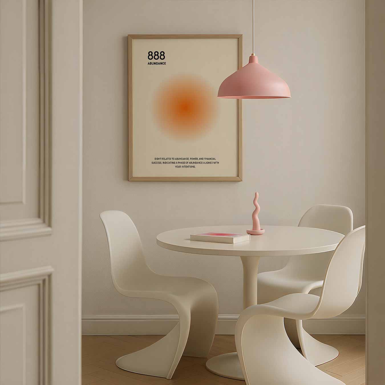 Inspirerende 888 Abundance Poster-WallArtistic