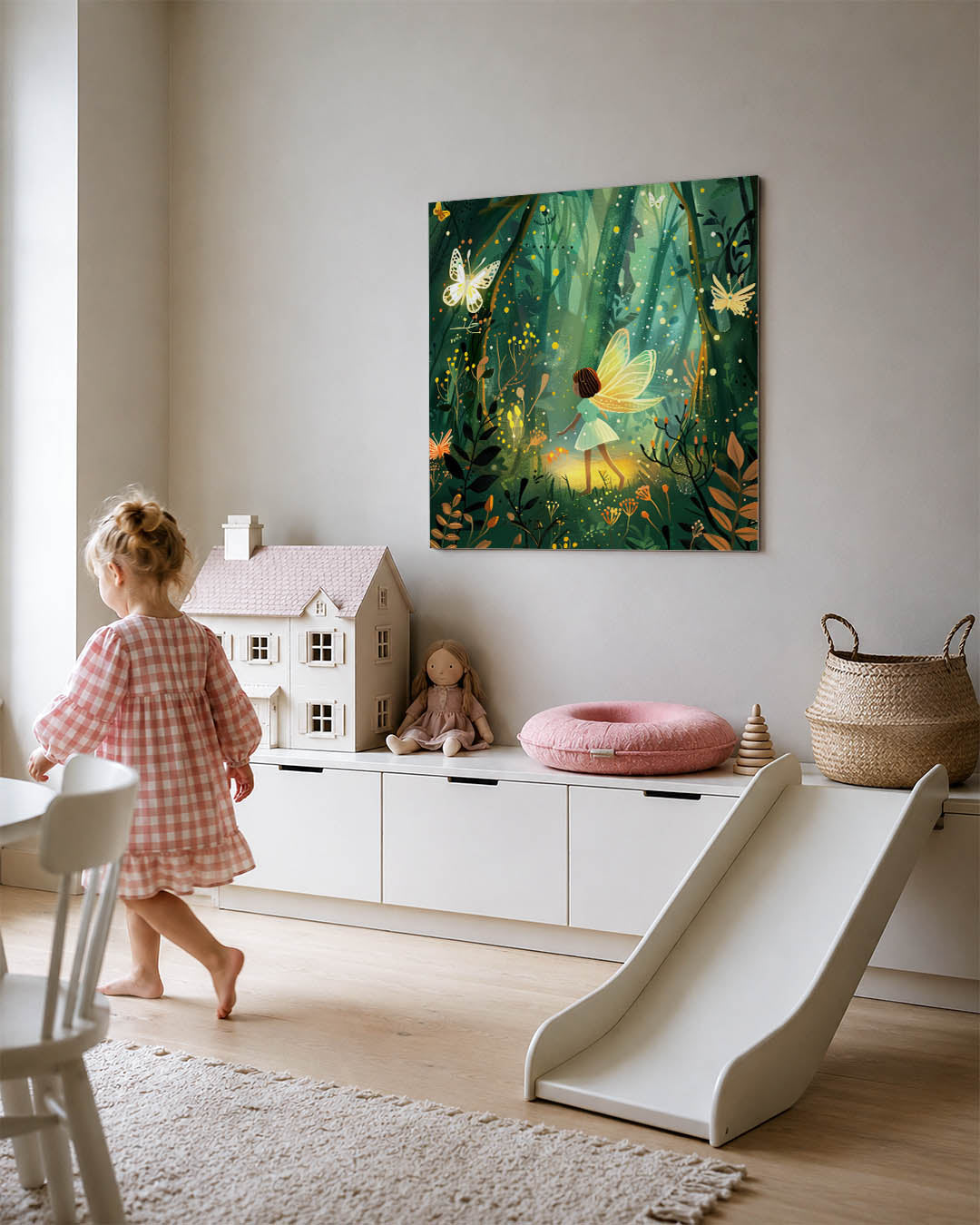 Sprookjesachtig bos Kunstwerk