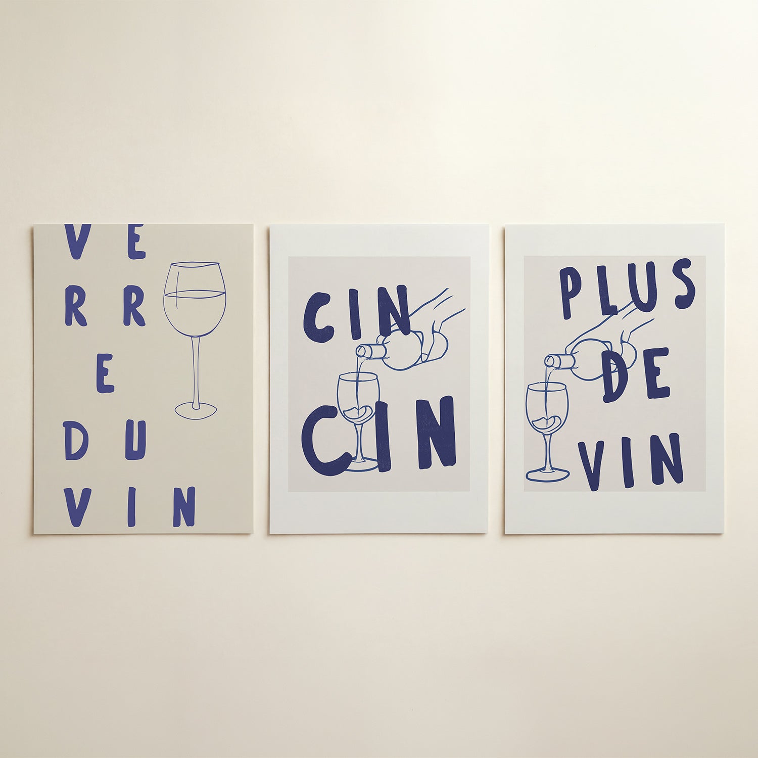 Lijnen en letters Posterset