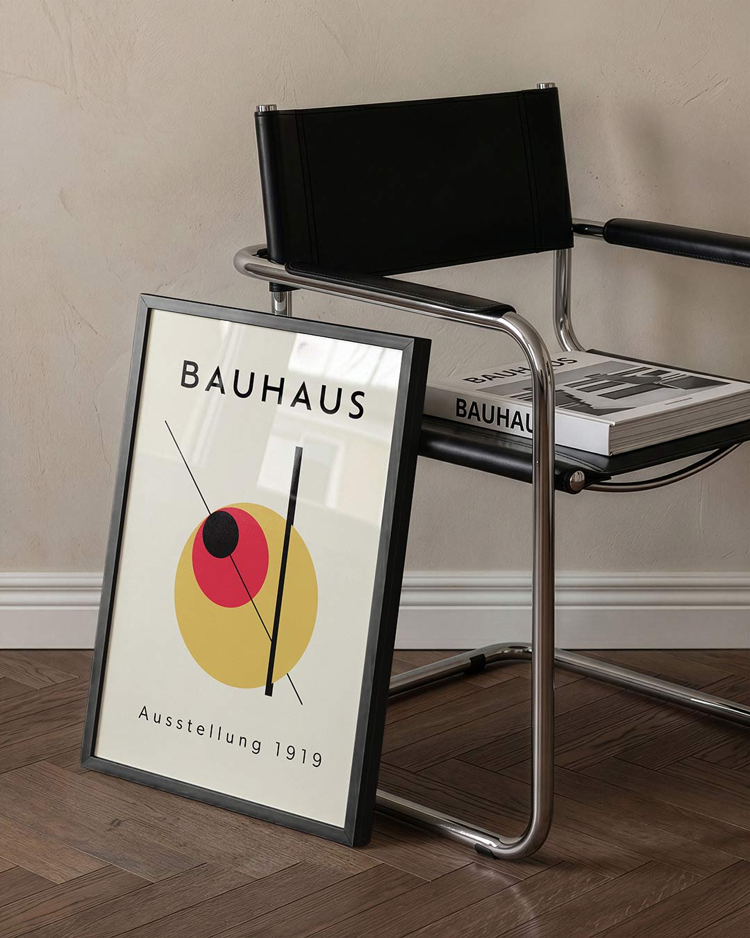 Vorm en lijnenspel Poster