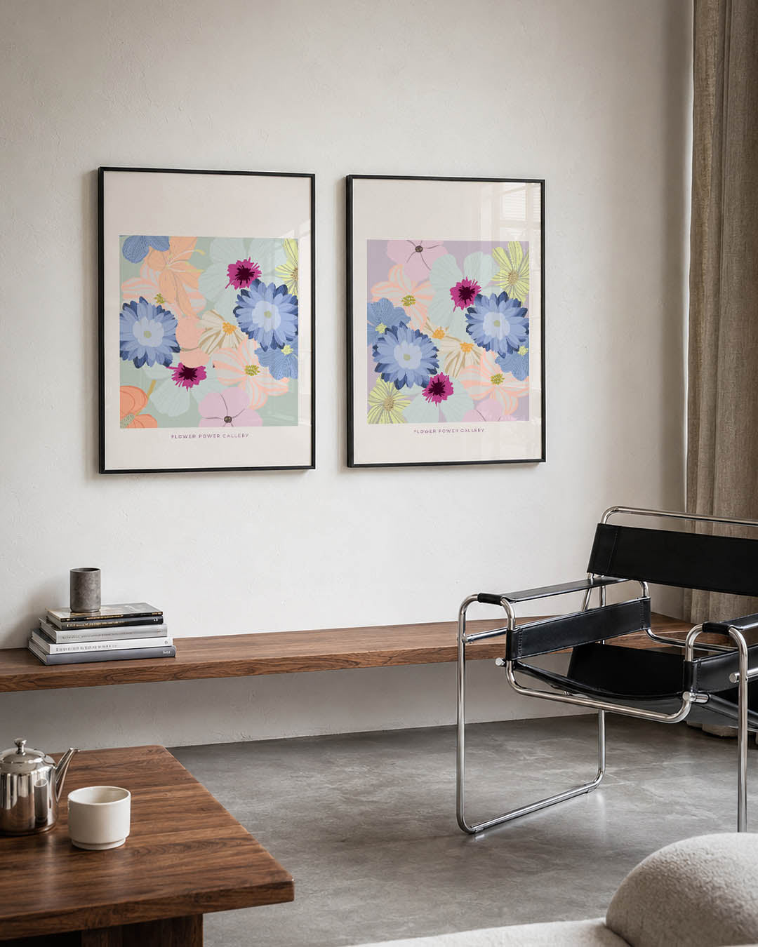 Bloemenexplosie Posterset