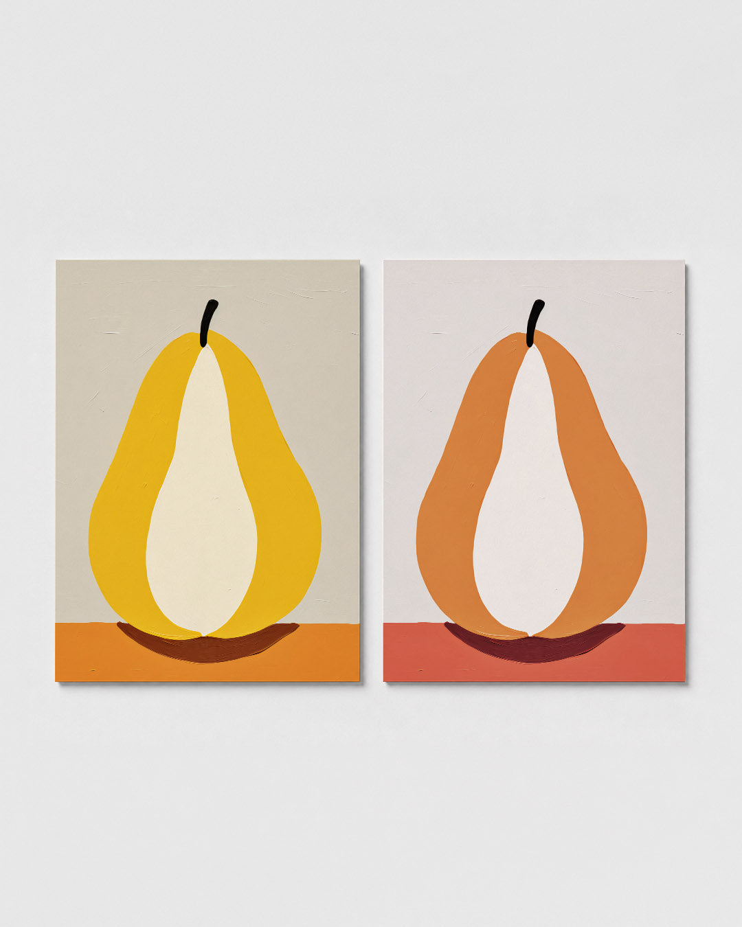 Vruchtvorm en kleur Posterset