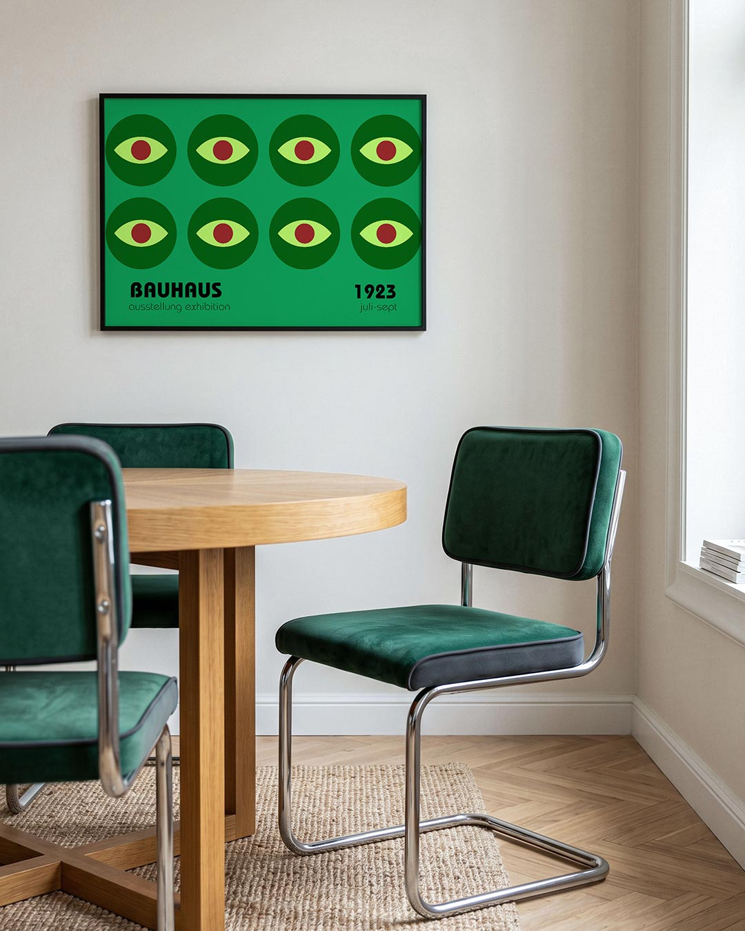 Oogvormen en ritme Poster