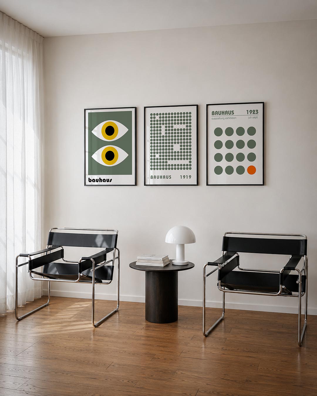 Oogvormen en kleur Posterset