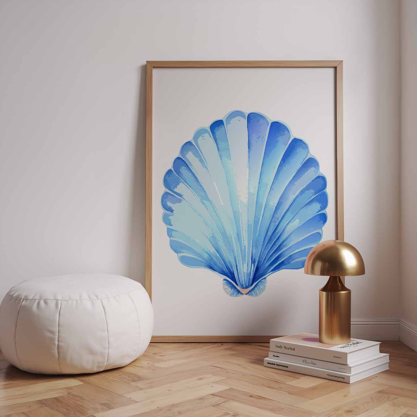 Stranddroom Schelppenposter-WallArtistic
