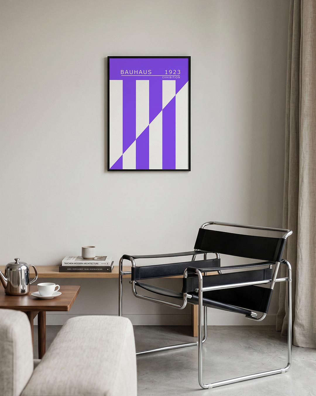 Lijnen en vlakken Poster