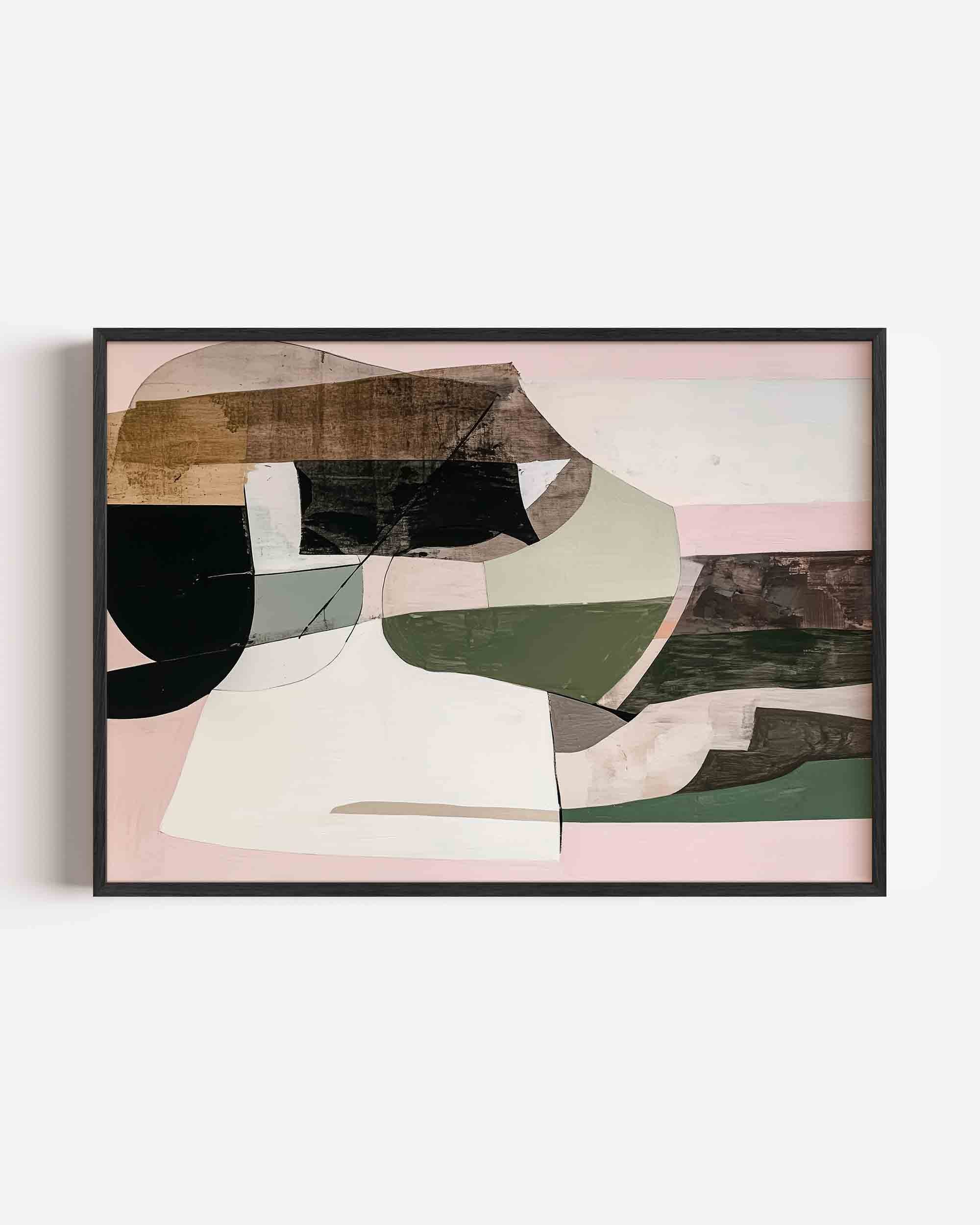Abstracte vormen Poster