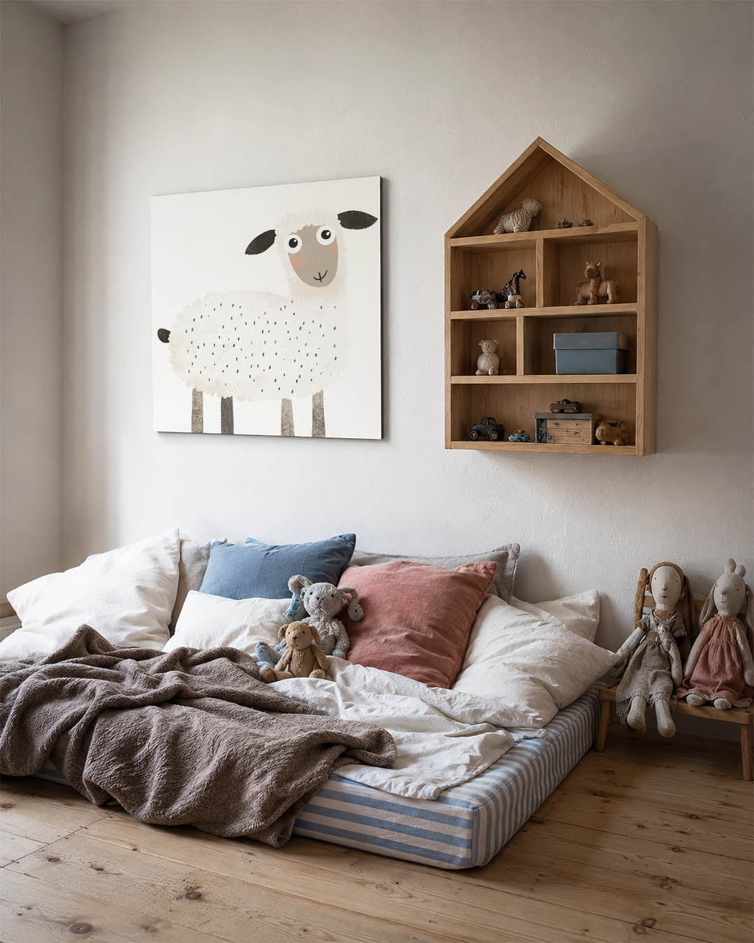 Vrolijk schaap Kunstwerk