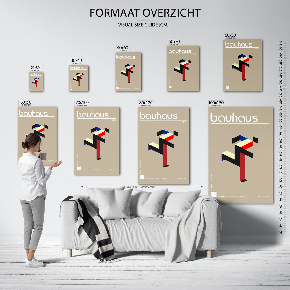 Vorm en balans Poster