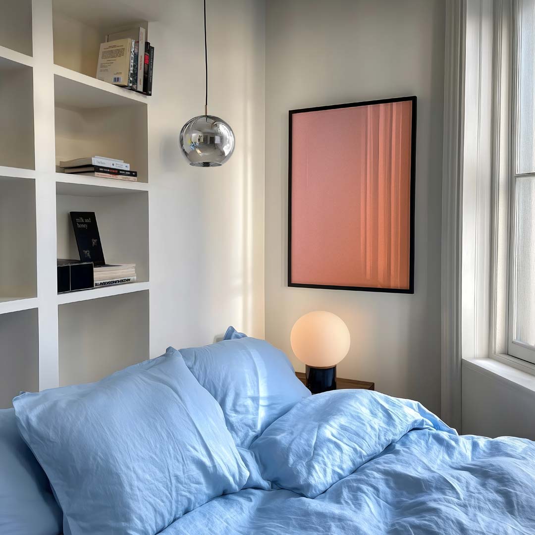 Zachte Roze Charmeposter-WallArtistic