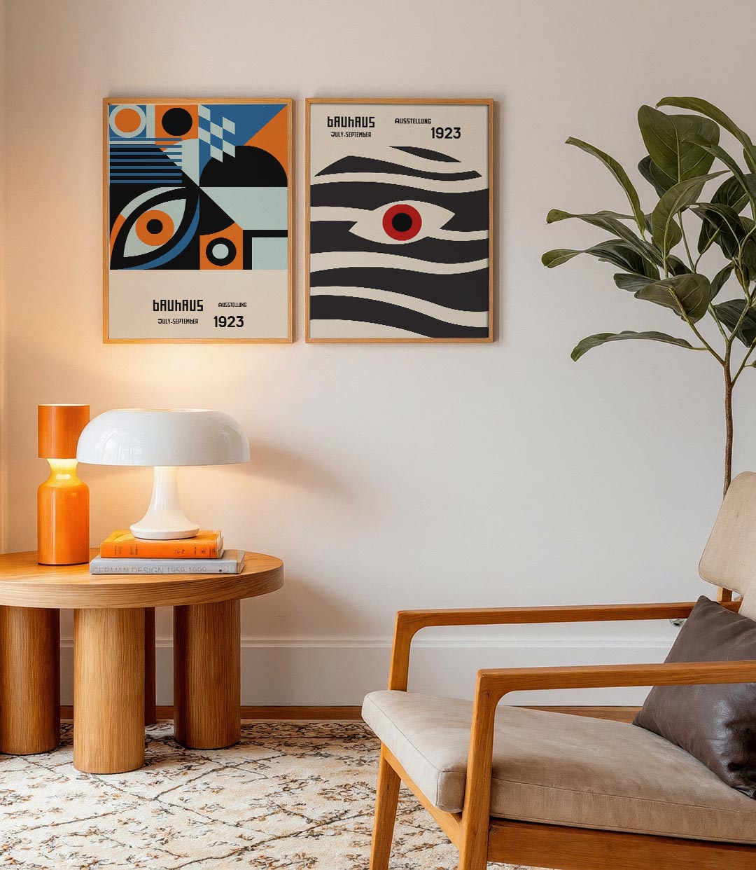 Vormen en kleurvlakken Posterset