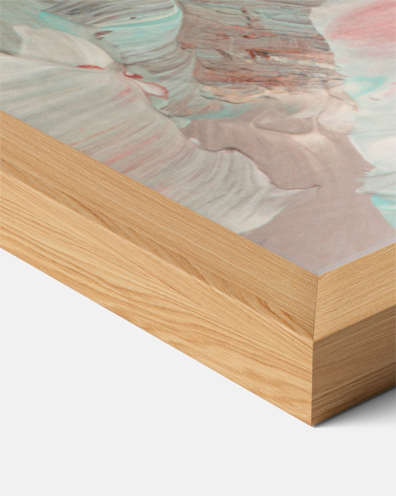 Dromerige Abstracte Kunstposter-WallArtistic