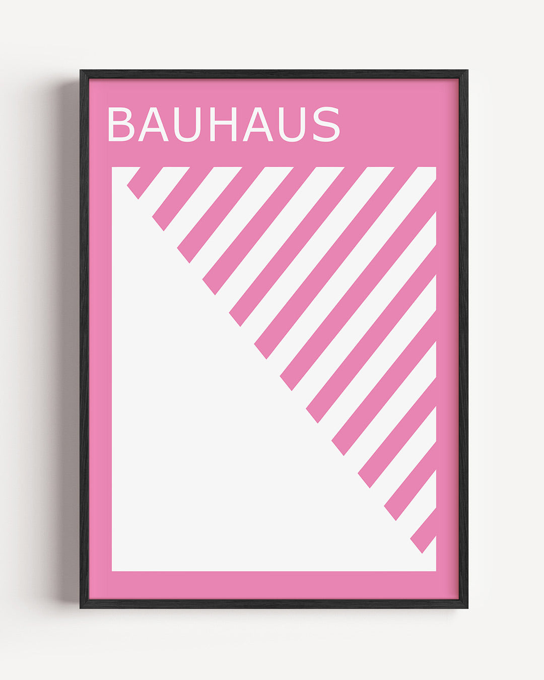 Diagonal lijnen Poster
