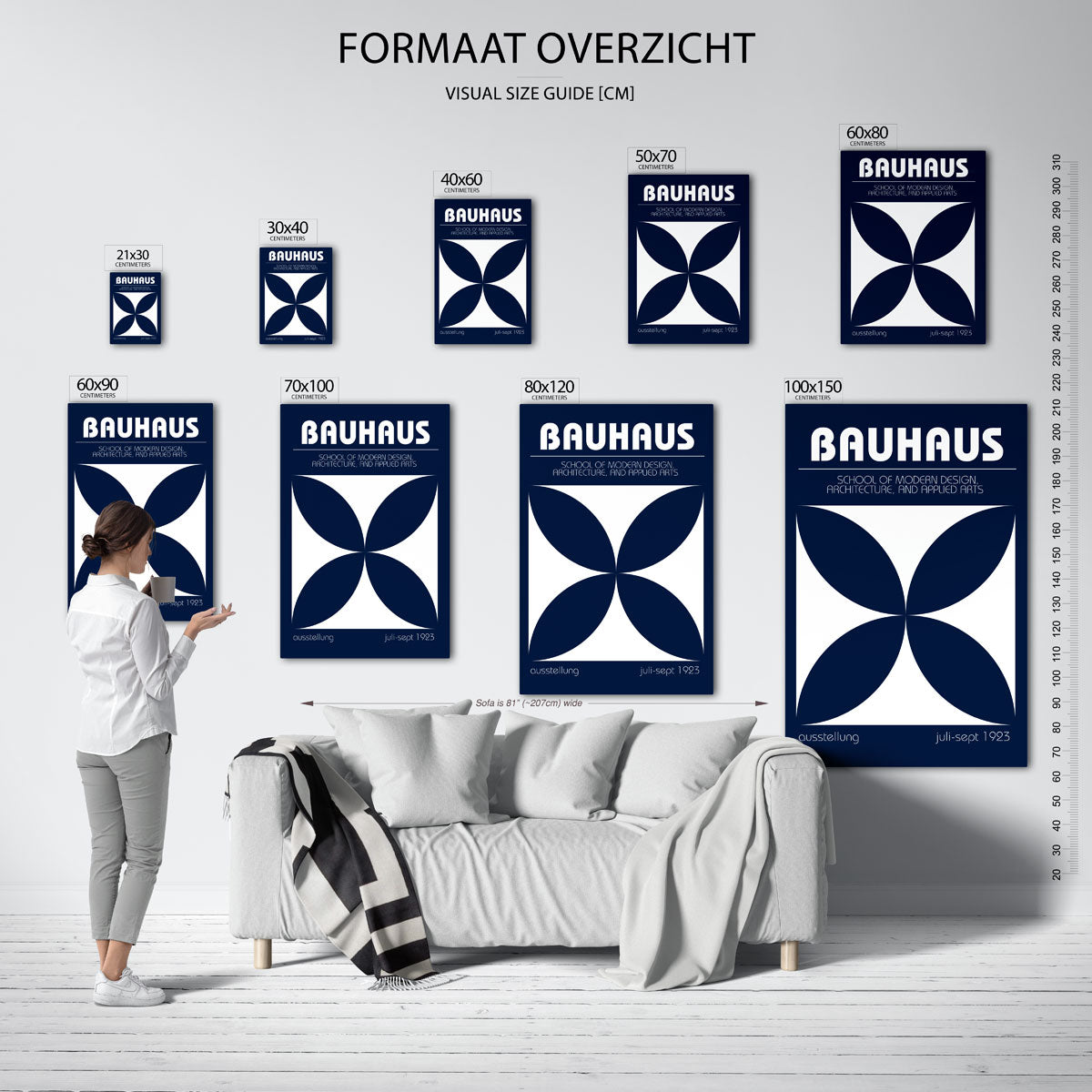 Vorm en balans Poster