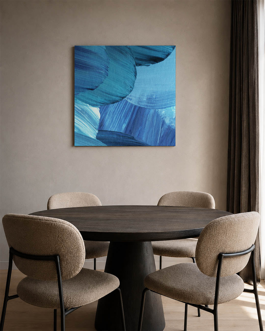 Dynamische vormen Kunstwerk