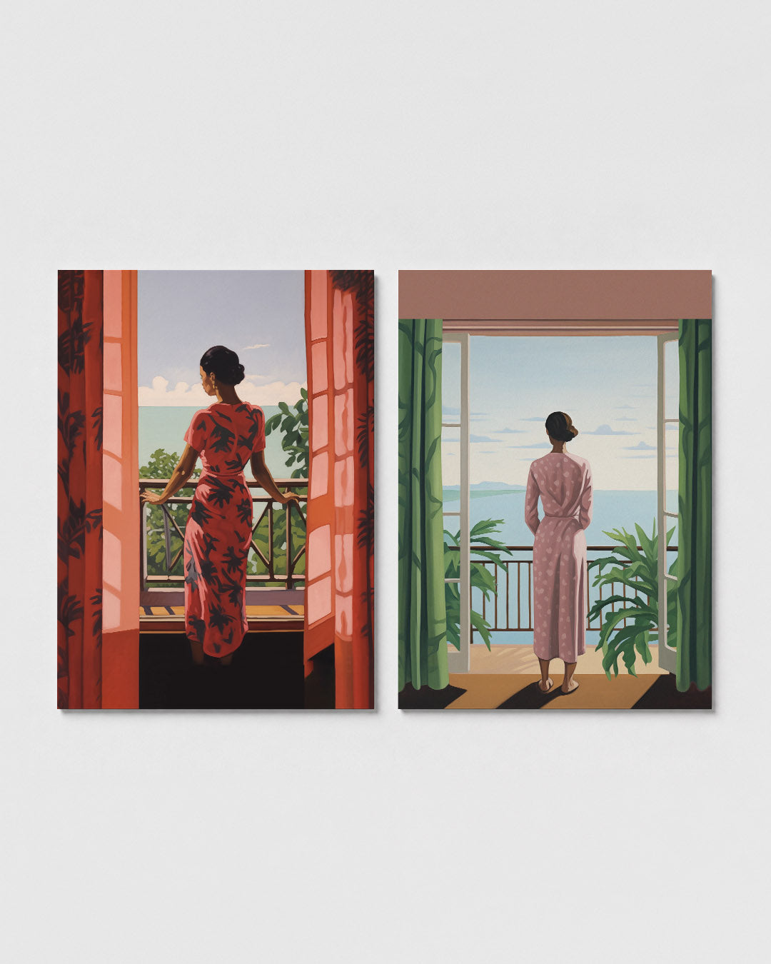 Zomerzicht Posterset