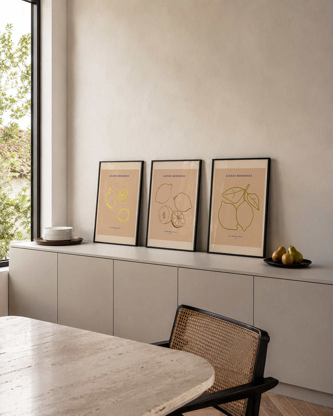 Citroen lijnen Posterset