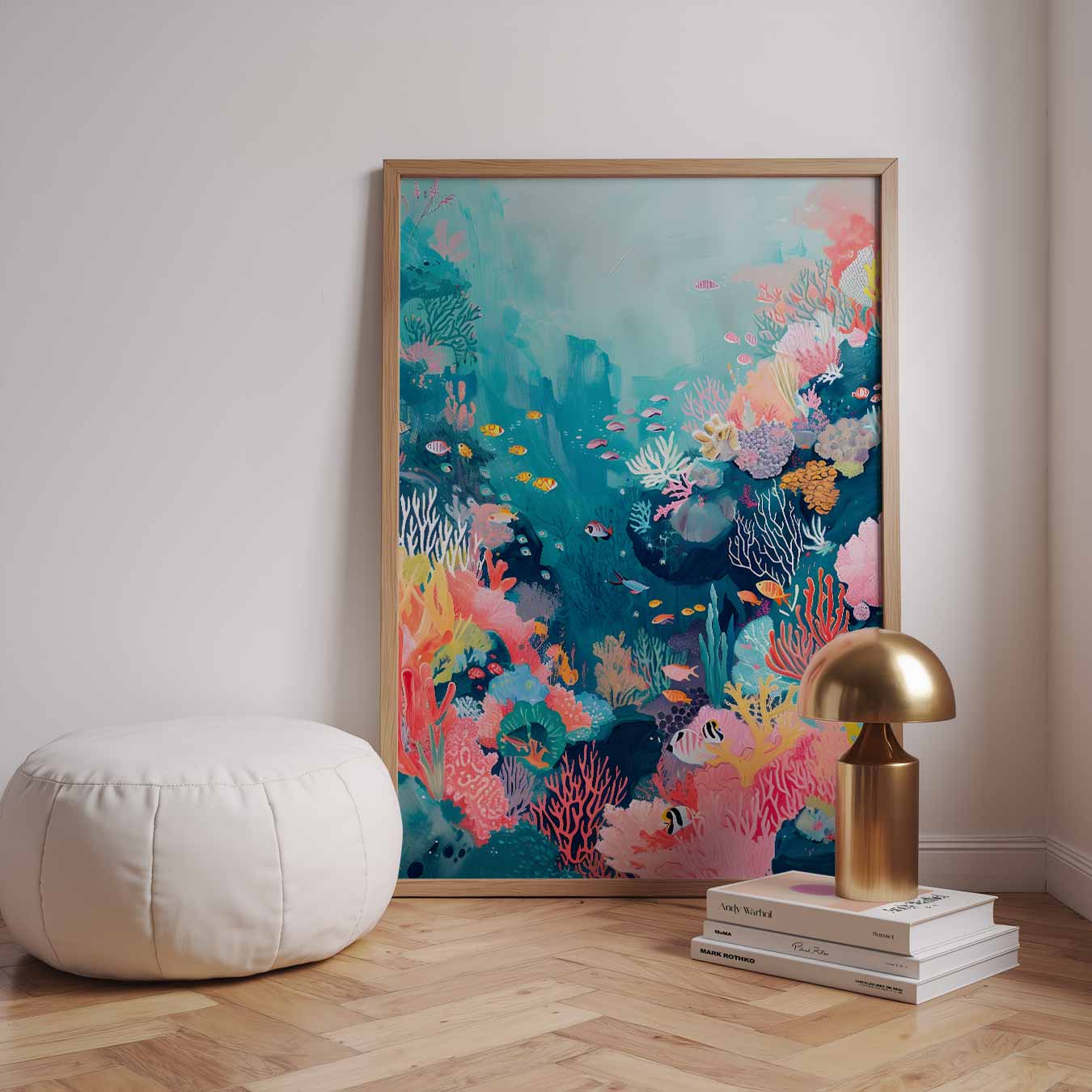 Magische Oceaanfantasie Poster-WallArtistic