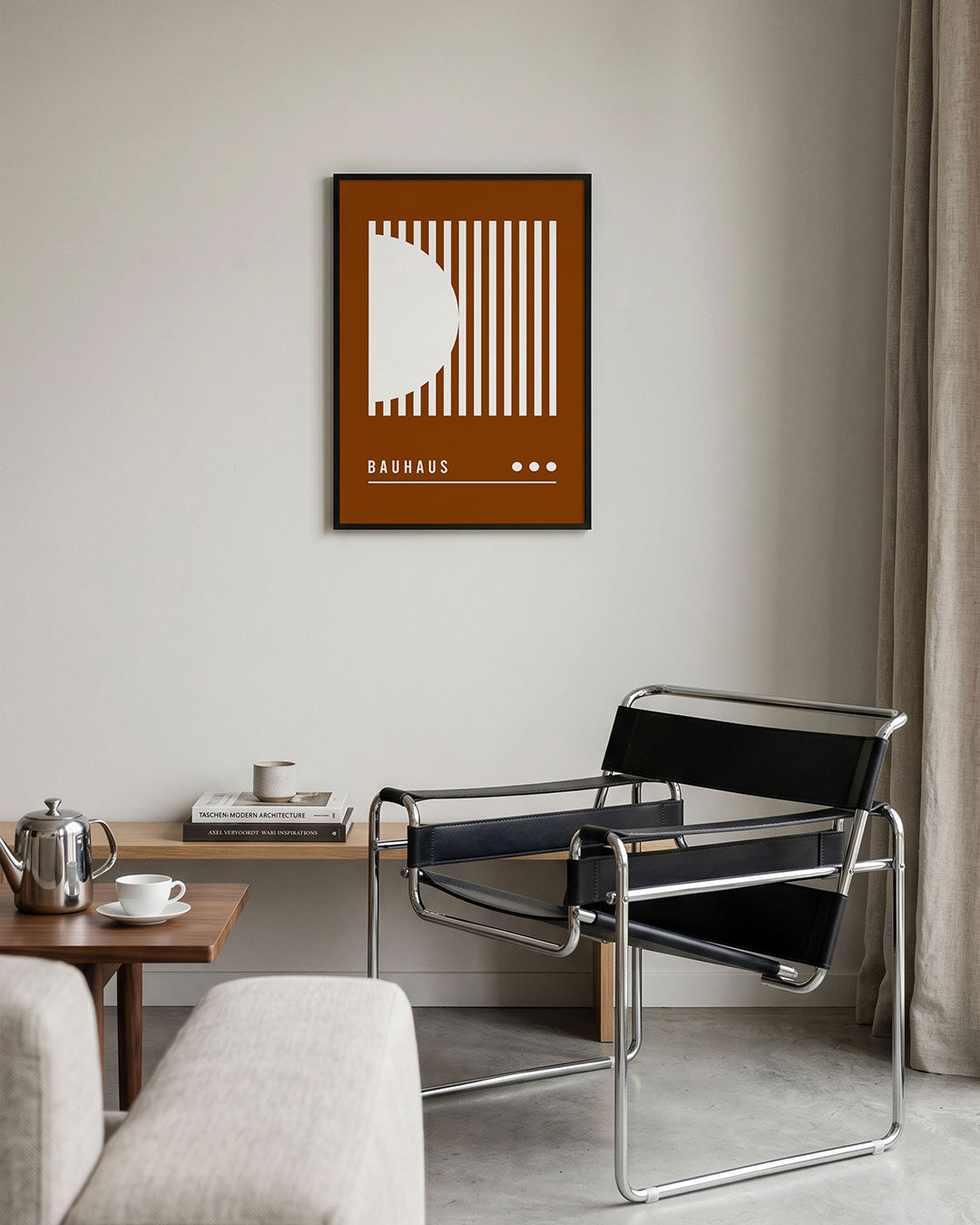 Lijnen en vlakkenspel Poster