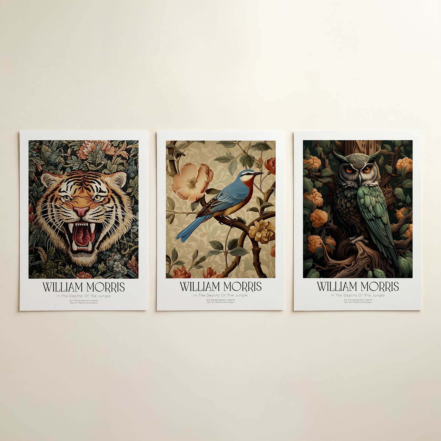 Jungle tijger Posterset