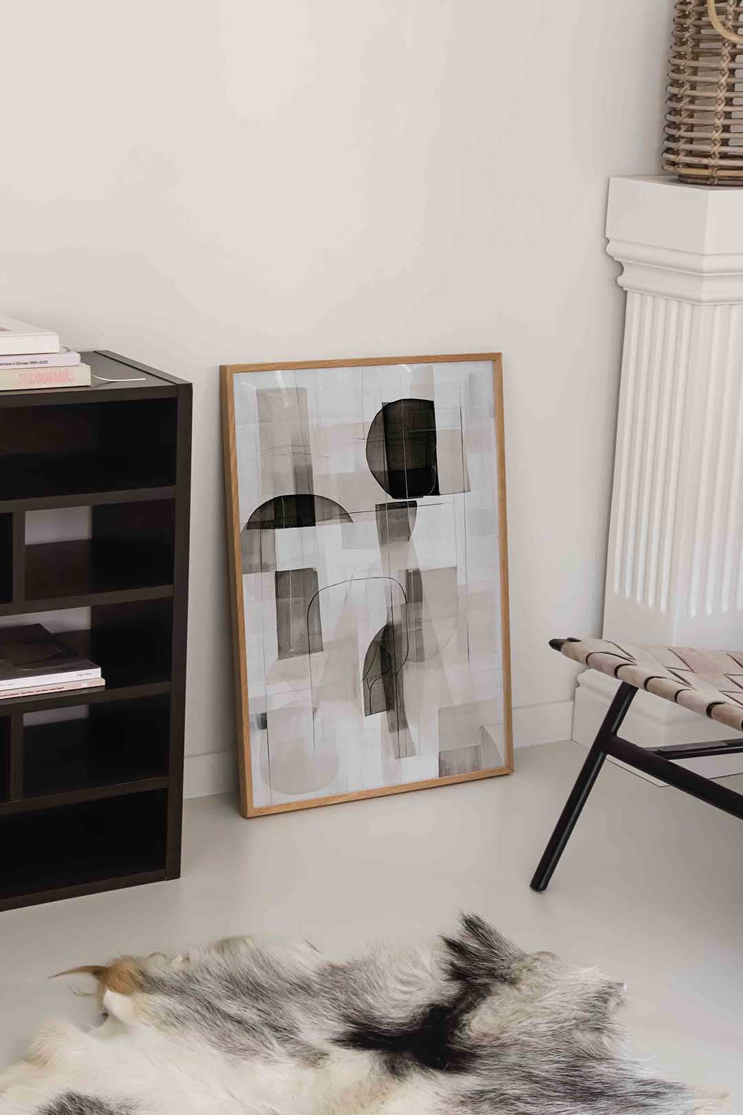 Abstracte vormen Poster