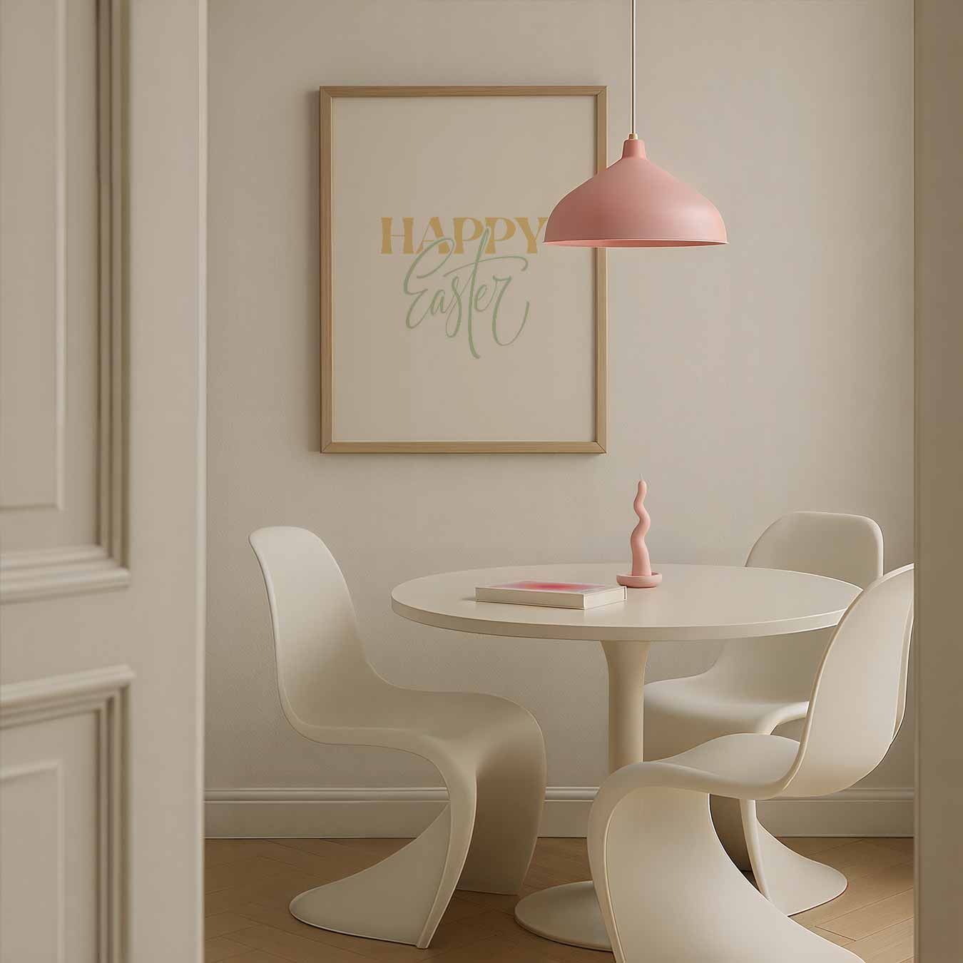 Vrolijke Paaspracht Wanddecoratie Poster-WallArtistic
