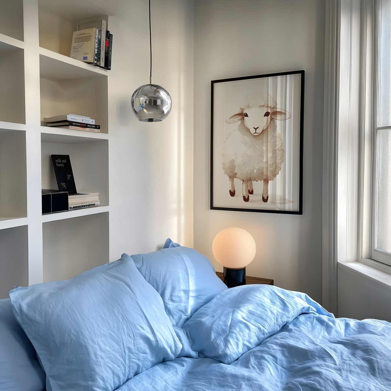 Schattige Schapen Poster-WallArtistic
